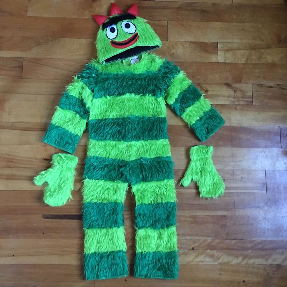 Yo Gabba Gabba Brobee Halloween Costume, 2T